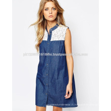 Robe en jean pour femme et fille en gros sur mesure